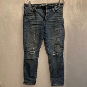 Skinny crop jeans